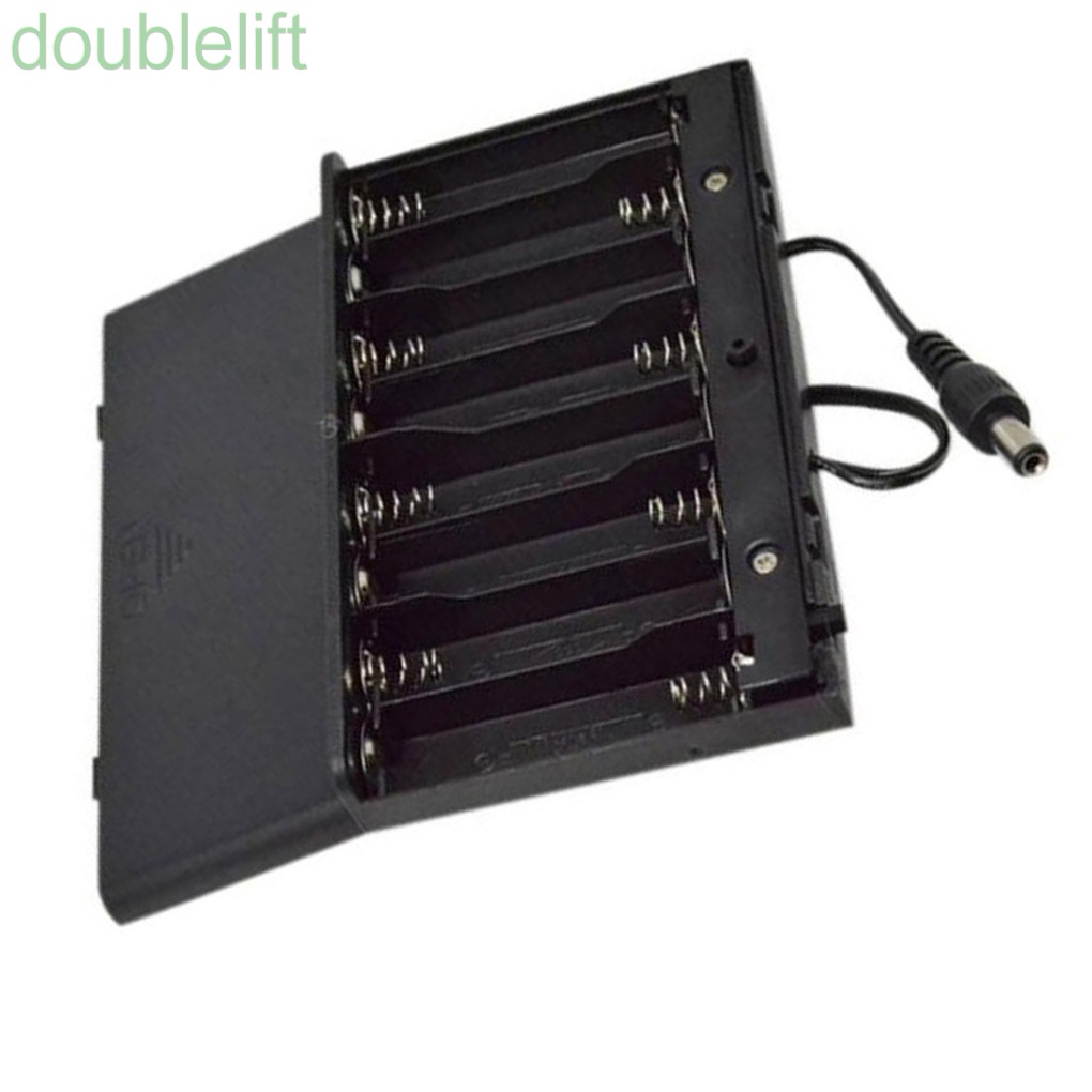 Hộp đựng pin AA 12V có dây công tắc bật/tắt chất lượng cao