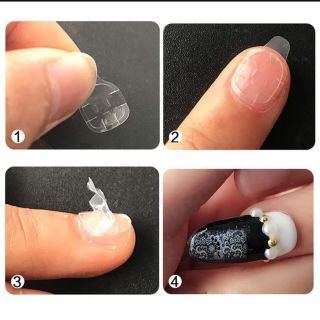 Vỉ dán móng giả cao cấp (silicon)