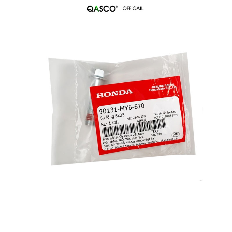 Bu lông HONDA 8×35 dùng chung nhiều xe  QA(90131MY6670) _( 1321)