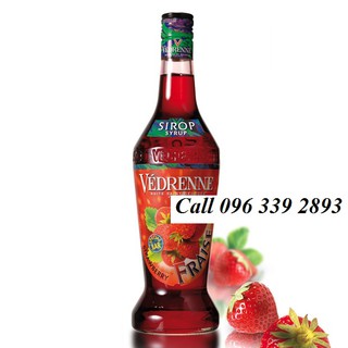Vedrenne Syrup - Vị Dâu