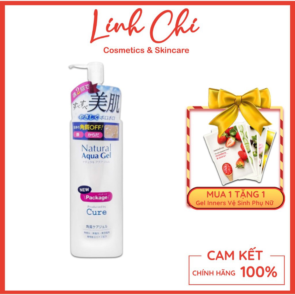 Tẩy Da Chết Cure Natural Aqua Gel Nhật Bản 250ml