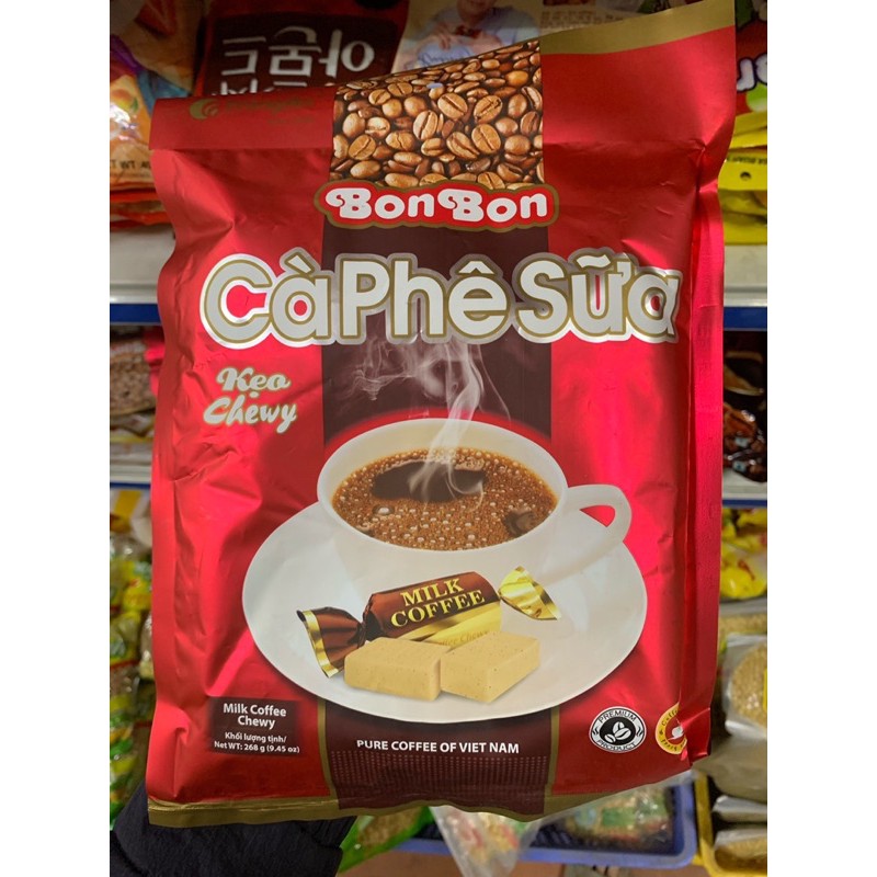 Kẹo cà phê sữa Tràng An - gói 268g