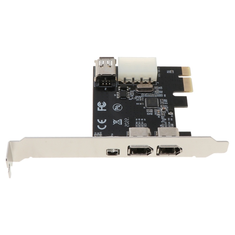 Card Mở Rộng PCIe 3 Cổng 1394A PCI Chuyên Dụng Cho Express (1X) to External Iee 1394 (2X6 P +