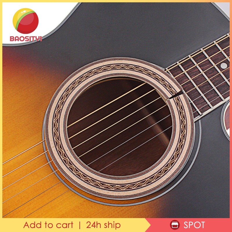 Phụ Kiện Lỗ Thoát Âm Thanh Thay Thế Bằng Gỗ 90mm Cho Đàn Guitar Acoustic Baosity1