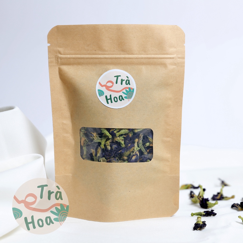 Trà Hoa Đậu Biếc sấy khô nguyên bông - Kiểm soát đường huyết, Ngăn ngừa lão hóa sớm