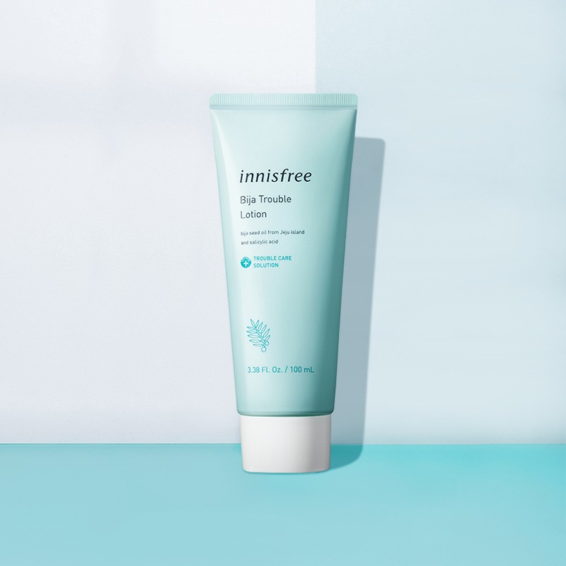 [CHÍNH HÃNG] Sữa Dưỡng Cho Da Mụn Innisfree Bija Trouble Lotion 100ml