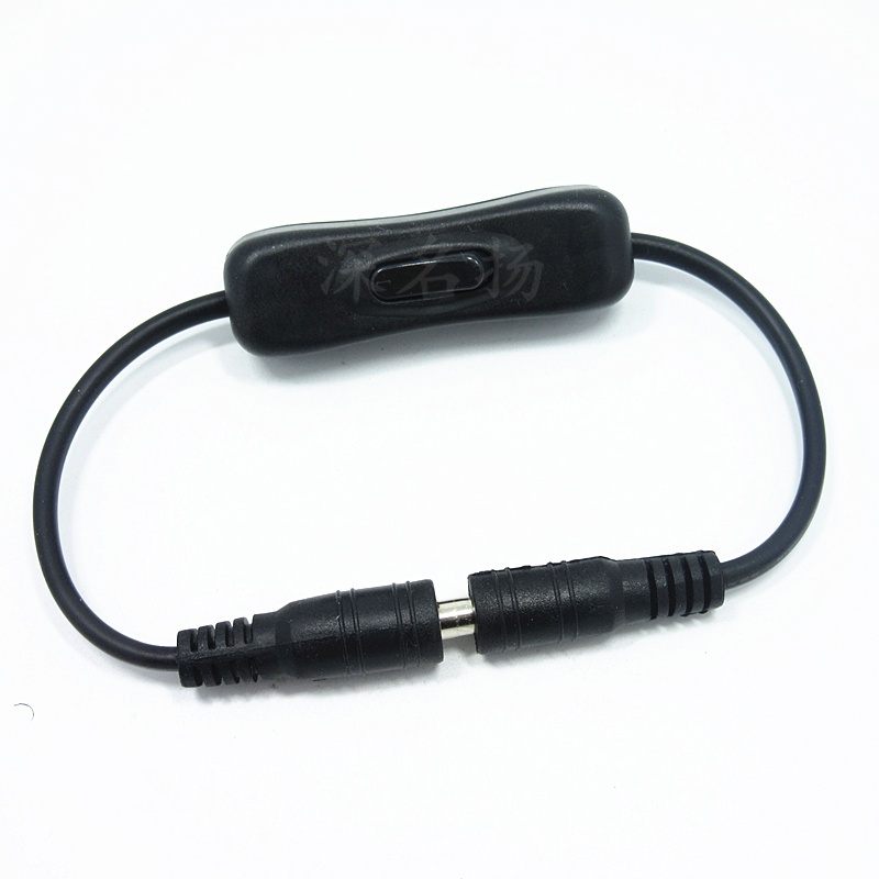 Dây Cáp Nguồn Có Công Tắc 5.5 * 2.1 Male Sang Female Cho Đèn LED 12V SM