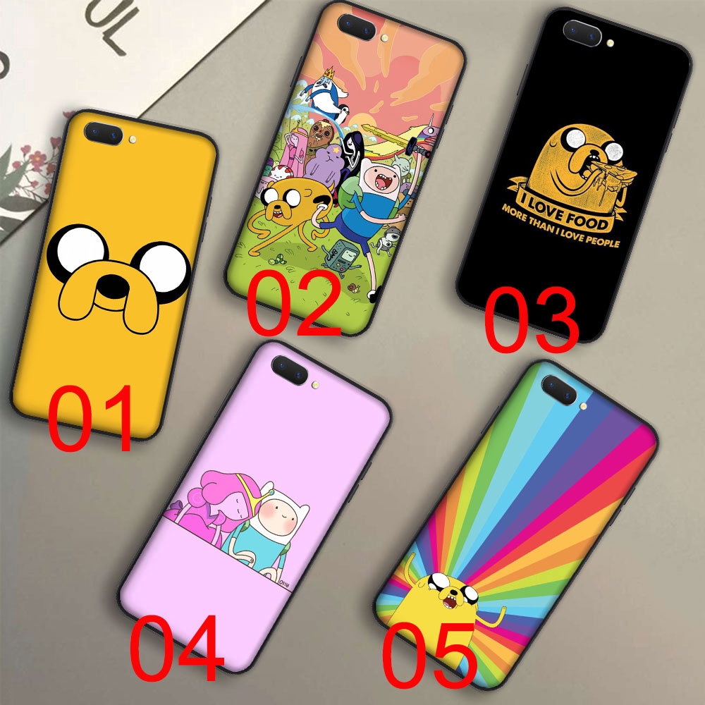 Ốp lưng in hoạt hình Adventure time nhiều mẫu mã cho điện thoại OPPO A1 A39 A3s A5 A57 A59 A73 A7X A83