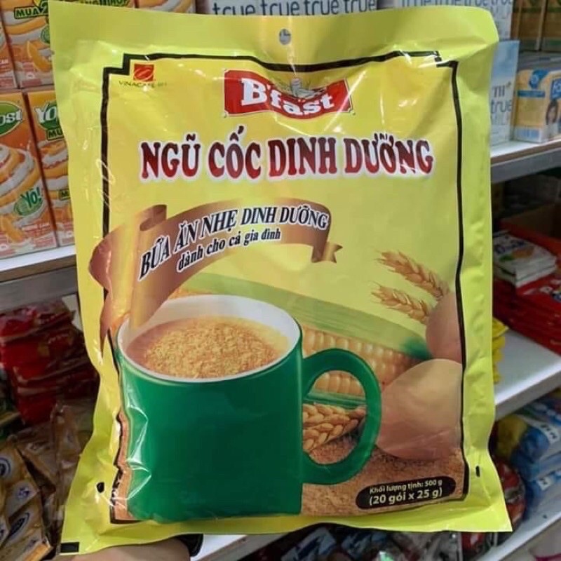 Ngũ Cốc Dinh Dưỡng Vinacafe B'fast bịch 500g