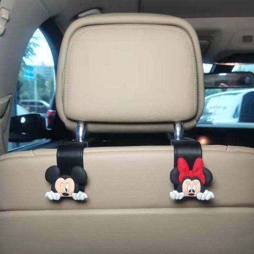 Mới Móc Gắn Phía Sau Ghế Ngồi Xe Hơi Kiểu Hoạt Hình Có Thể Thu Gọn