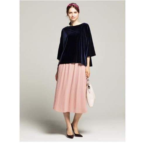 Áo nhung nữ Uniqlo