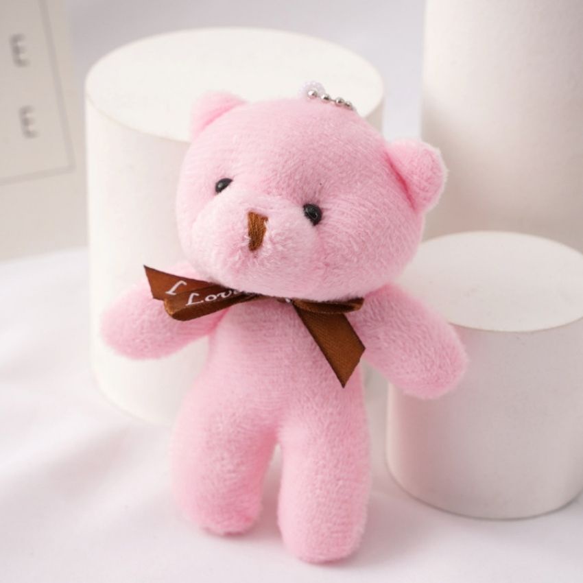 Móc khóa gấu bông treo balo cute dễ thương SUNO STORE MK01