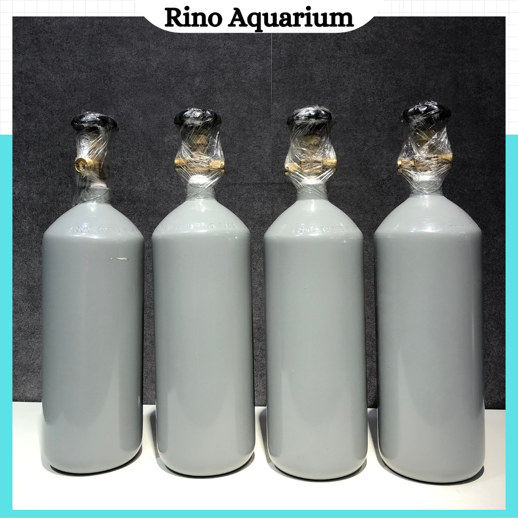 Combo Bình CO2 3kg | Bình 3kg Full Khí + Van Điện/Van Cơ CO2 Mufan Dành Cho Hồ Thủy Sinh