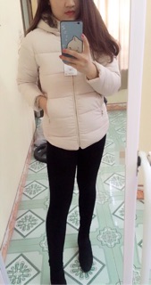 Áo phao Zara girl 