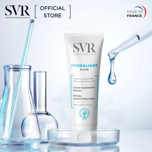 [DATE 09/23] Combo 20 gói sample Kem dịu da, tái tạo hư tổn, ngừa mụn chứa Kẽm, Magie, Mangan SVR Hydraliane (Pháp)