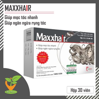 MAXXHAIR - Viên uống mọc tóc, giảm rụng tóc, biotin