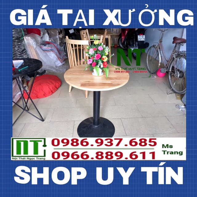 Bàn gỗ cafe giá rẻ