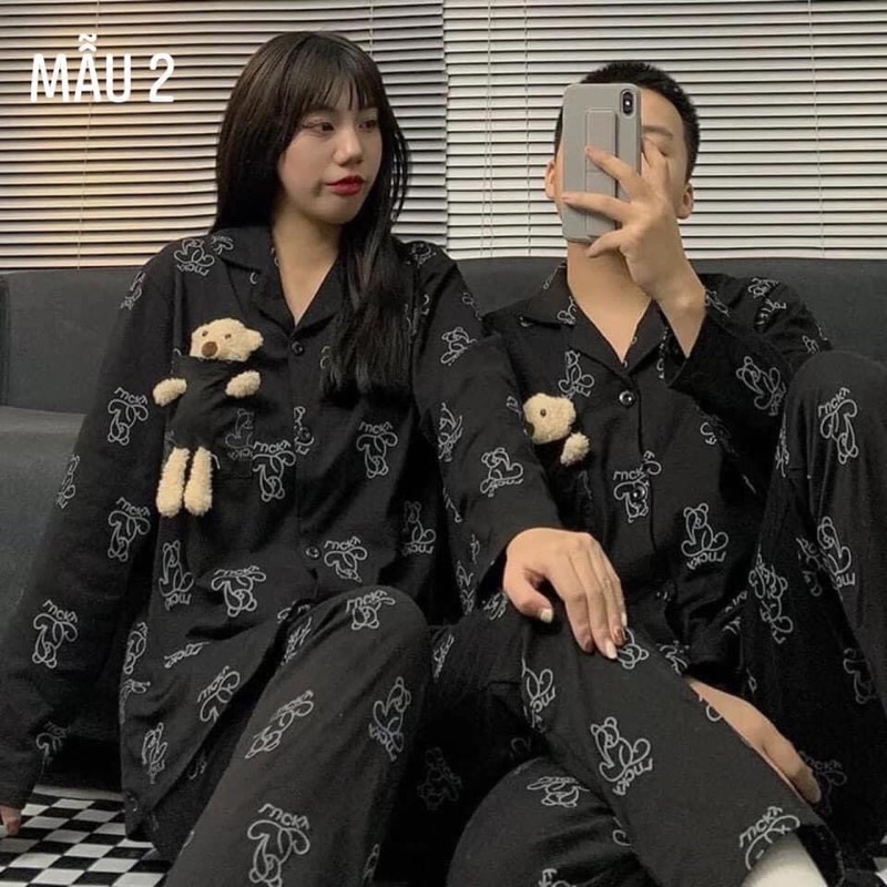 Bộ Đồ Ngủ Đôi Nam Nữ _ Pyjama Couple