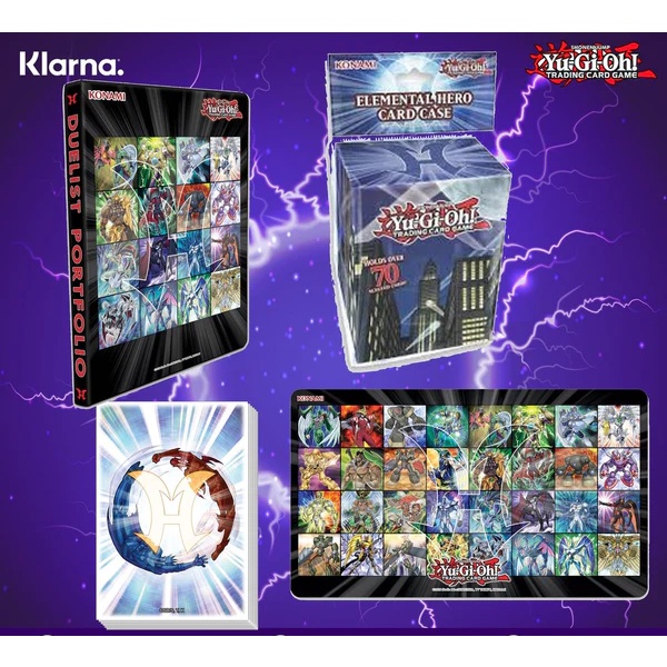 Bộ phụ kiện chính hãng trò chơi Yu-Gi-Oh!: Elemental Hero