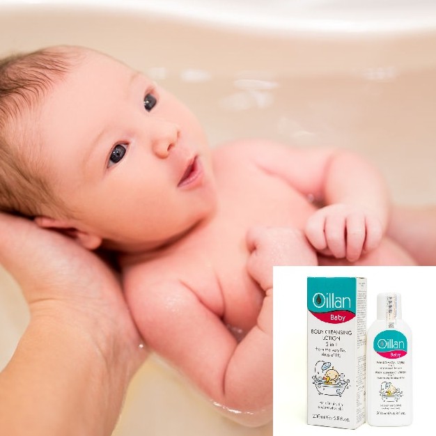 Sữa tắm gội OILLAN BABY BODY CLEANSING LOTION 2 IN 1 – Dịu nhẹ không làm cay mắt bé (200ML)