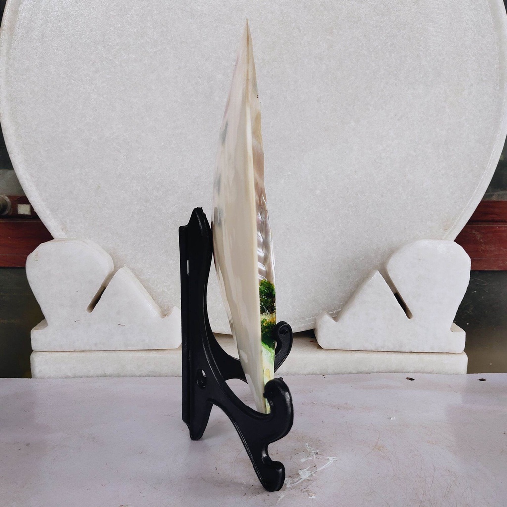 Thư pháp trên vỏ ngọc trai tự nhiên,, viết thư pháp theo yêu cầu quý khách hàng