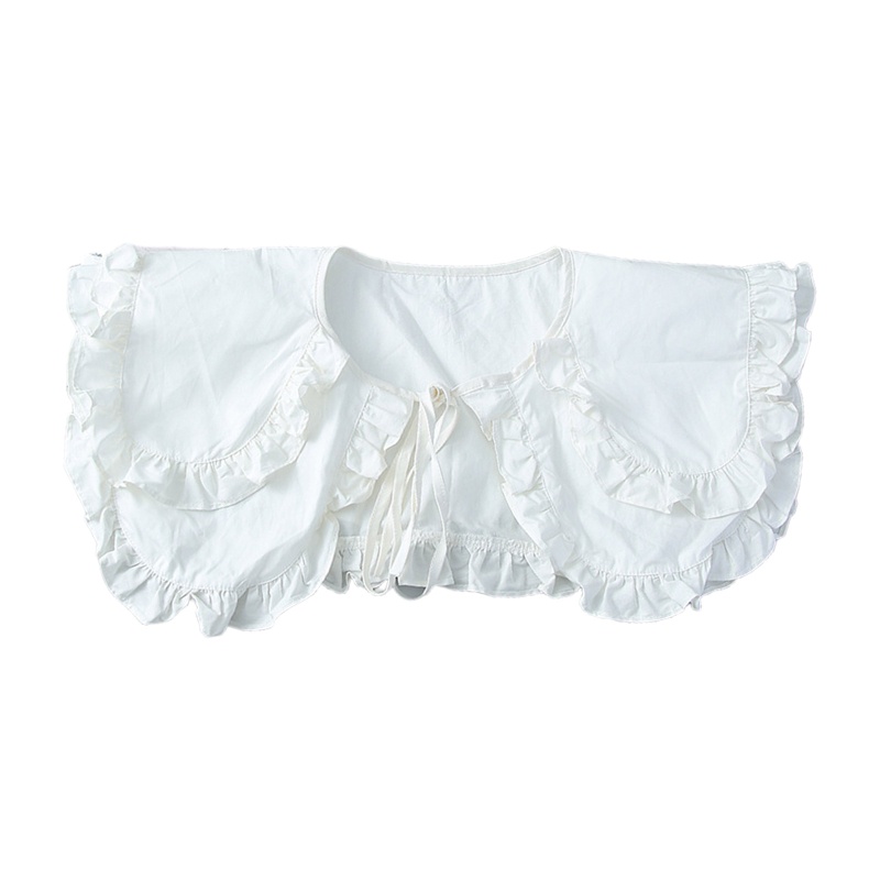 Khăn Choàng Cổ Hai Lớp Cỡ Lớn Cột Dây Cho Búp Bê