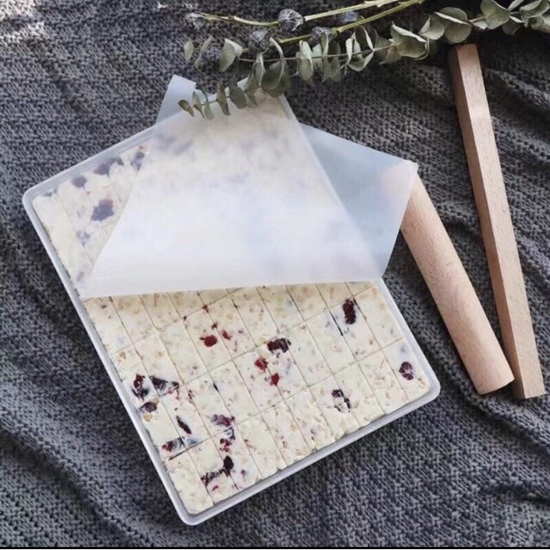 Khuôn kẹo nougat đế rời 2- 5 chi tiết 60 viên