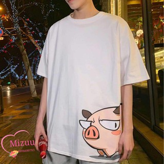 Áo Thun In Hình con Heo Siêu Dễ Thương