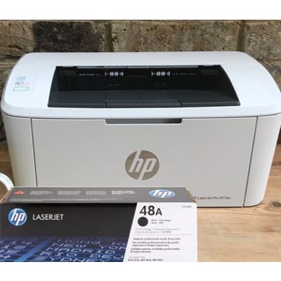 Máy in HP LaserJet Pro M15w đã qua sử dụng nhỏ gọn in qua wifi điện thoại