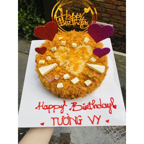 Bông lan trứng muối gato