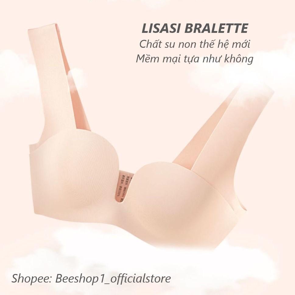 [ HÀNG CAO CẤP ] Áo ngực không giọng 3D CUP Lisasi su non không đường may, áo lót đệm mỏng AS206