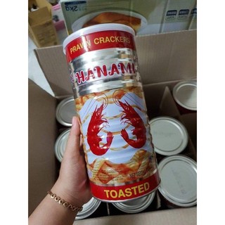 Bim bim tôm Thái Lan lon sắt.
