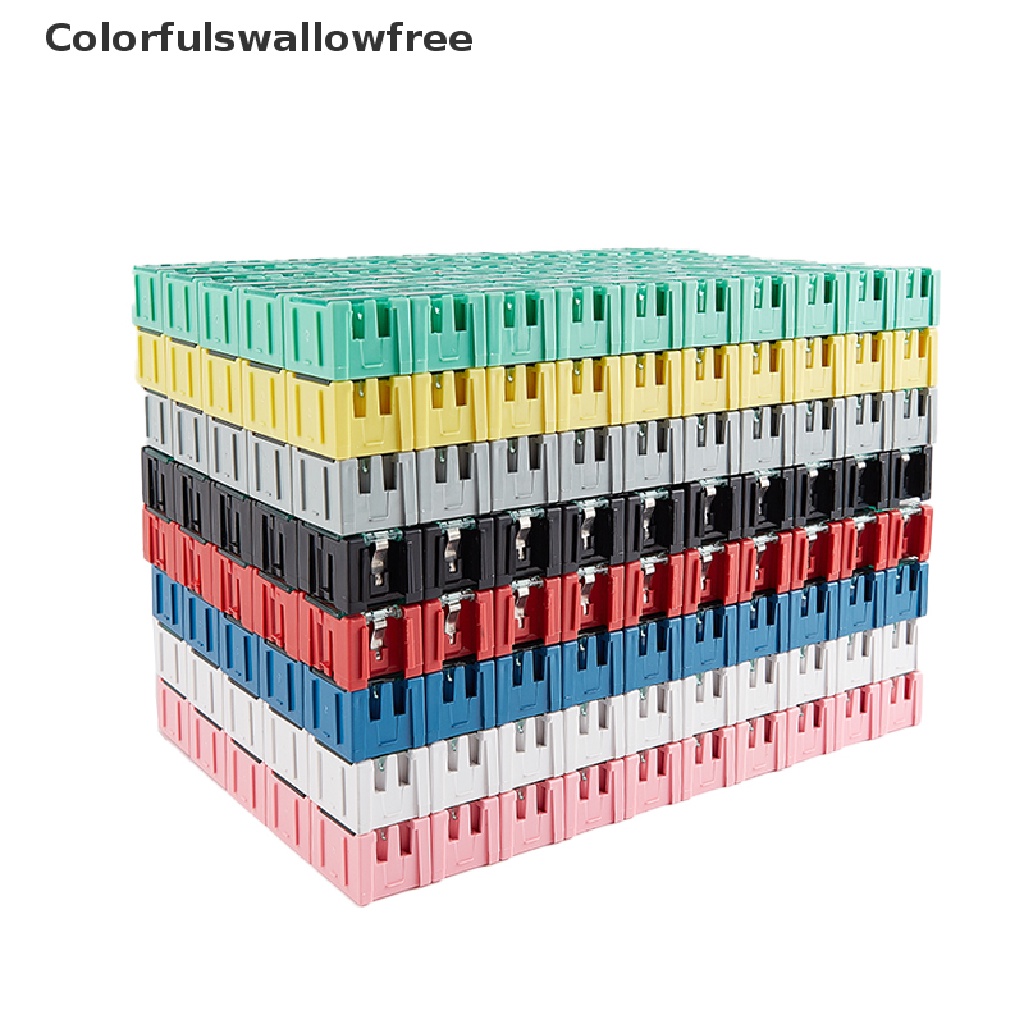 Set 50 hộp đựng linh kiện điện tử nhiều màu sắc tiện lợi