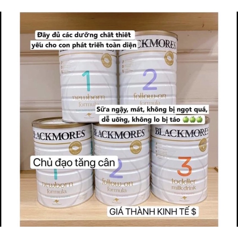 Sữa bột Blackmores úc 900g date 2025