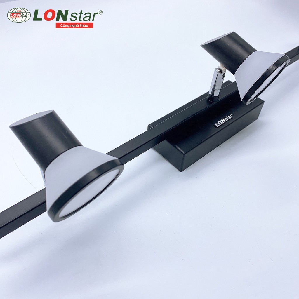 Đèn soi tranh , rọi gương 3 bóng LED ánh sáng vàng - ĐIỀU CHỈNH ĐƯỢC GÓC CHIẾU