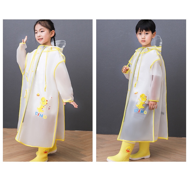 Áo Mưa Hai Mặt Có Khóa Kéo Cao Cấp Thời Trang Cho Bé