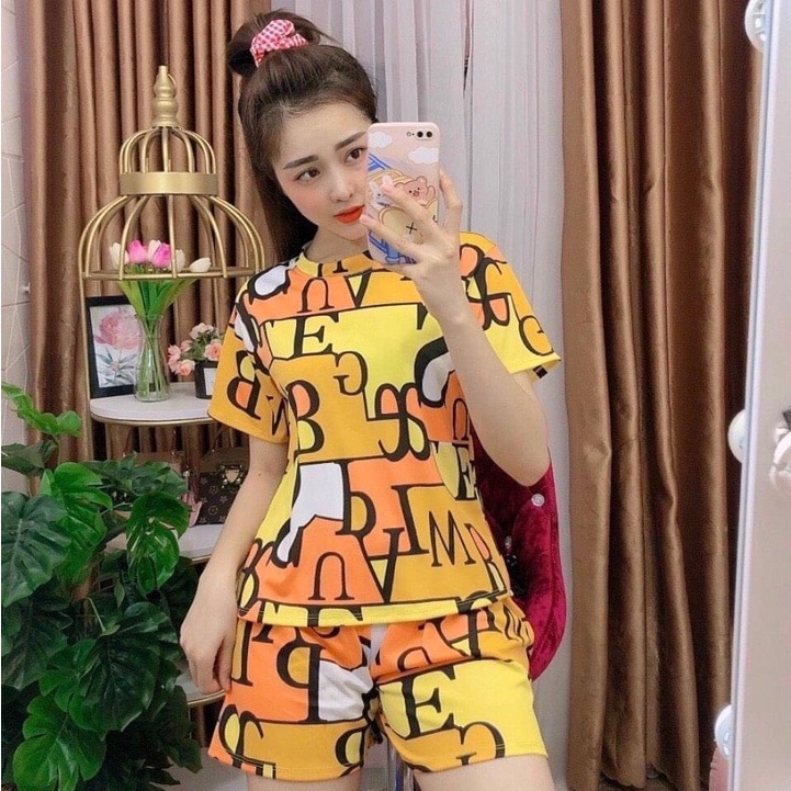 [HOT TREND] Đồ Bộ Nữ Mặc Nhà Mùa Hè Đồ Bộ Thun Lạnh Tay Ngắn Đủ Size - Đồ Bộ Dễ Thương Nhiều Mẫu - Bộ Pijama thời thượng | BigBuy360 - bigbuy360.vn