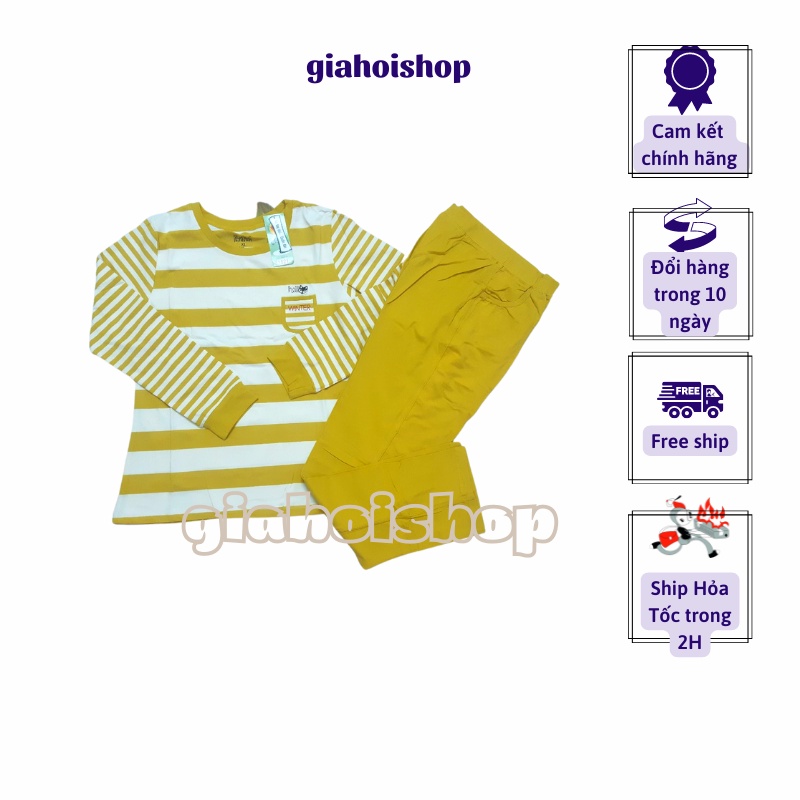 Bộ mặc nhà thu đông Gia Hồi mẫu đón đông size Xl