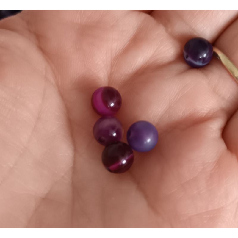 32 viên đá thanh tẩy bài, làm handmade, xỏ DIY, sưu tầm, trang trí bể cá