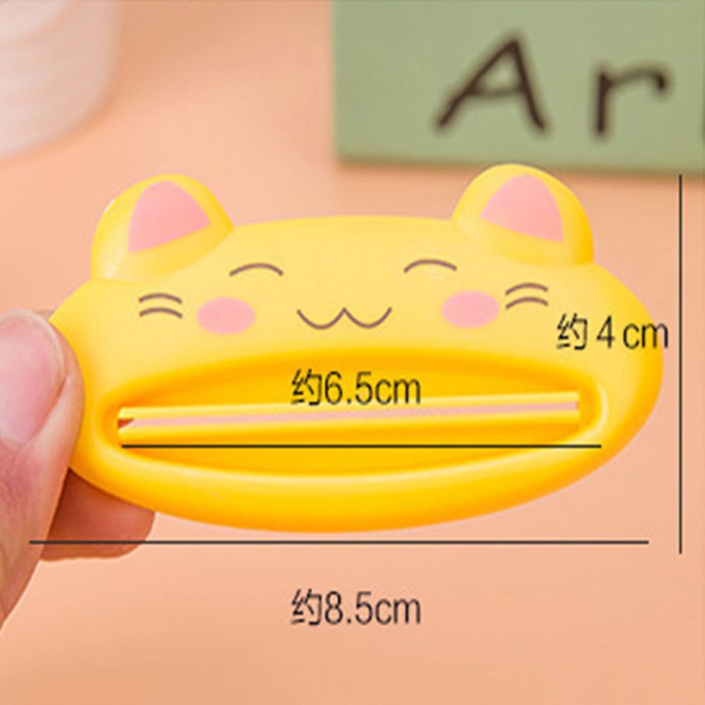 Kẹp đẩy tuýp kem đánh răng, sửa rửa mặt hình động vật hoạt hình dễ thương