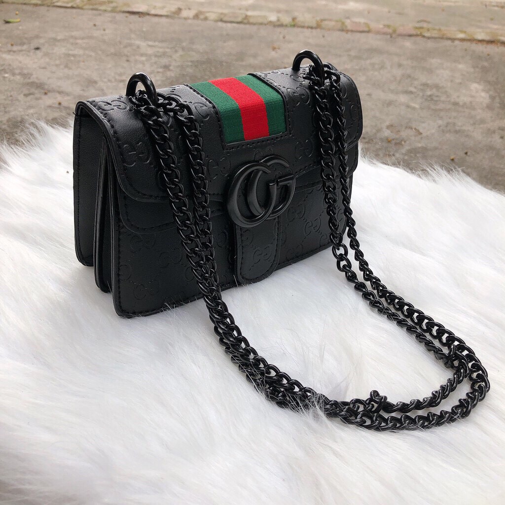 ❤️𝙁𝙍𝙀𝙀𝙎𝙃𝙄𝙋❤️ Túi Xách Nữ PCG Sọc Giá Rẻ, Sang Trọng - Túi Đeo Chéo Nữ Nhiều Ngăn Da Mềm - Ảnh shop tự chụp | BigBuy360 - bigbuy360.vn