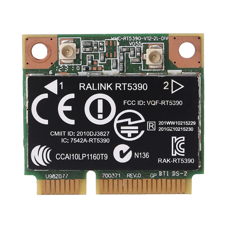 Thẻ Nhớ Mini PCIe Wlan Không Dây RT5390 Và Phụ Kiện 670691- 001 Cho RaLink HP436 CQ45 SP