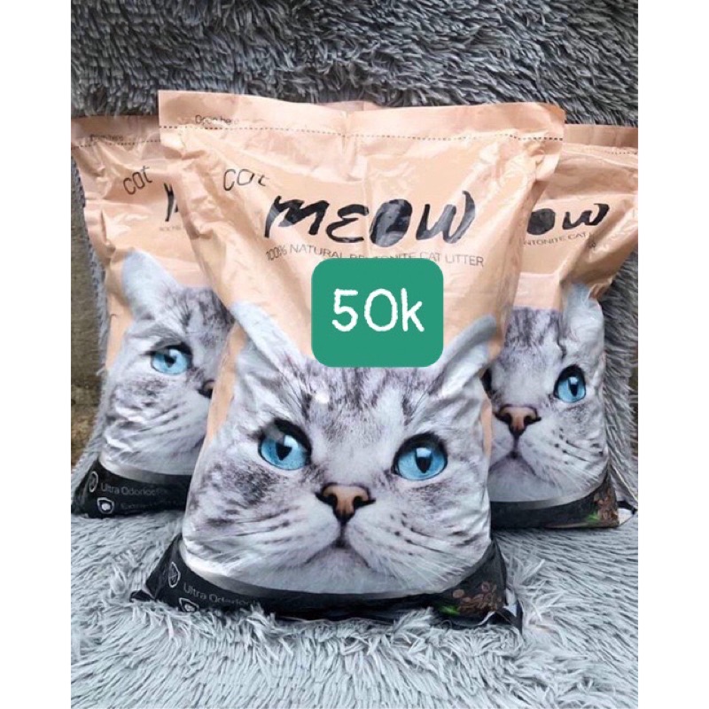 Cát meow khử mùi