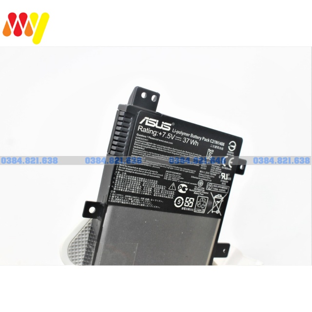 Pin laptop ASUS X554L X555 X555L X555LA X555LD X555LN X555MA C21N1408 V555L New 100%. Bảo hành toàn quốc 1 đổi 1