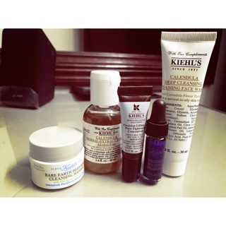 Combo bộ dưỡng Kiehls dành cho da dầu thiên mụn