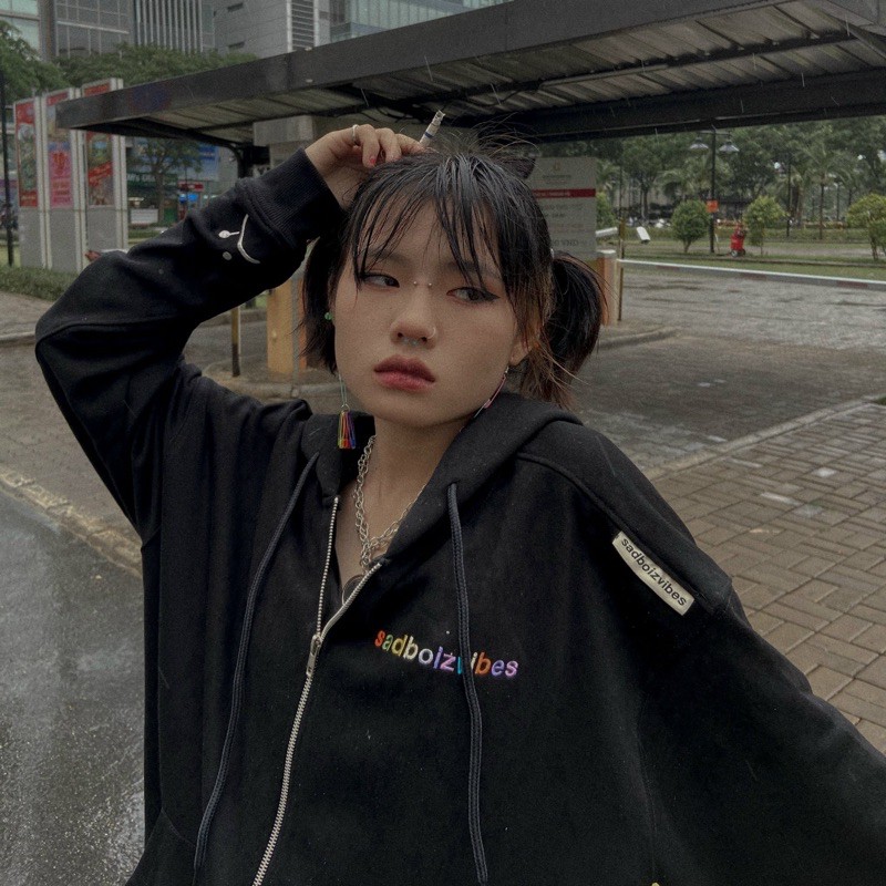 [Mã SKAMA06 giảm 8% TỐI ĐA 50K đơn250K] Áo Sadboizvibes Hoodie Zipper | BigBuy360 - bigbuy360.vn