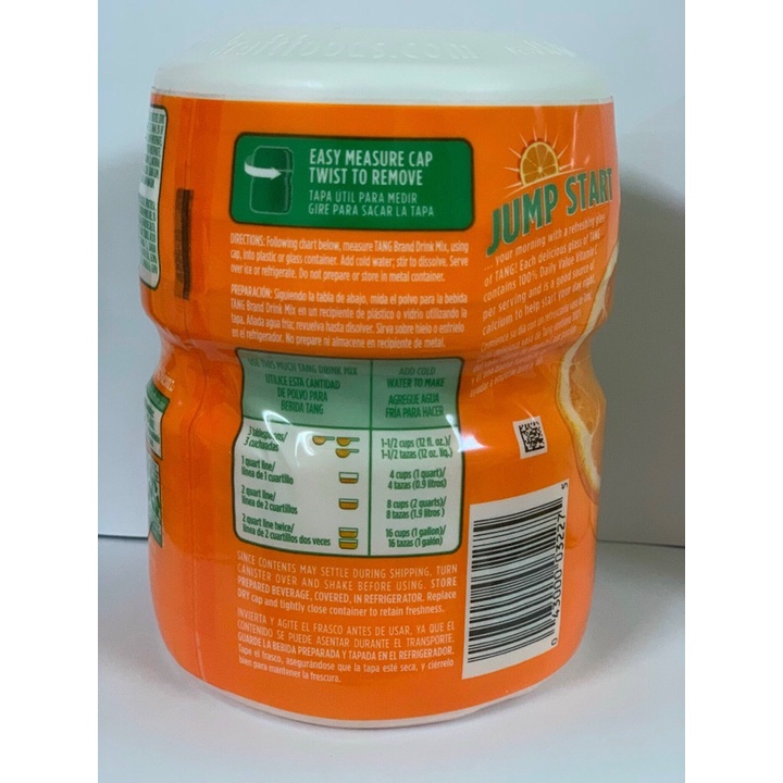 Bột Cam Tang Orange Naranja - Mỹ