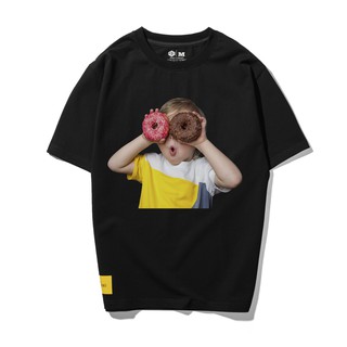 Áo phông kid donut SGES dáng rộng form tay lỡ nam nữ unisex