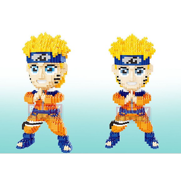 Mô hình Naruto Hatake Kakashi  l Đồ chơi mô hình Naru to l Lego 3D