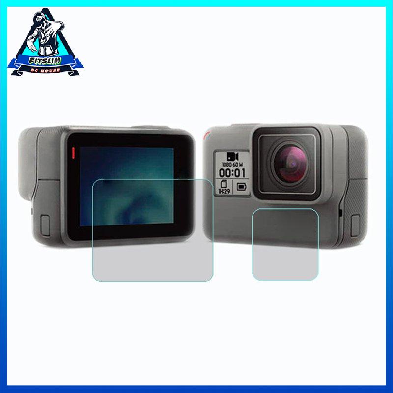 [Fitslim] Tempered Film For Gopro Hero 7 6 5 Protector Tempered Screen For Go Pro